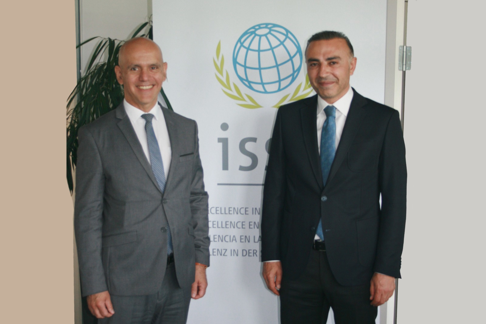 Başkan Ceylan, ISSA Genel Sekreteri ile bir araya geldi